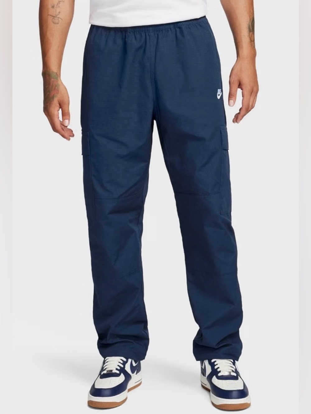 Nike Men’s Sz M Midnight Blue Club Woven Cargo Pant